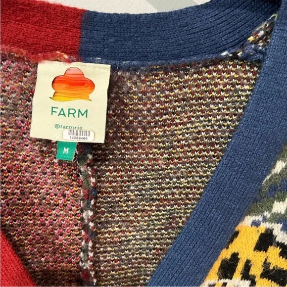 FARM Rio Banana Cardigan Sweater - Picture 4 of 4